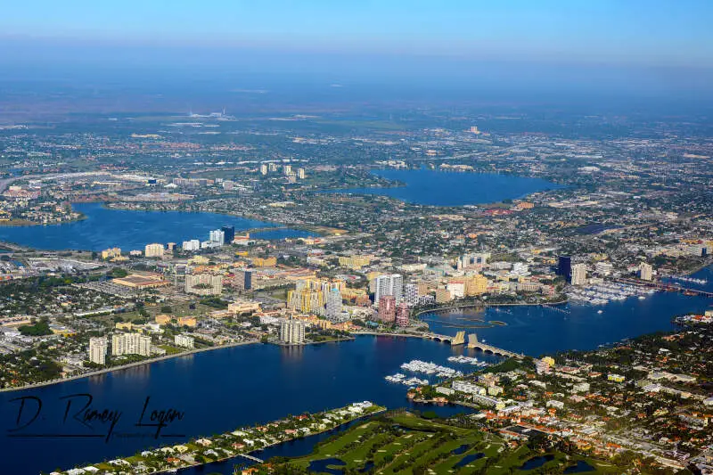 West Palm Beach Aerial November Photo D Ramey Logan