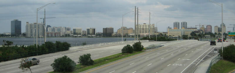 West Palm Beach Skyline