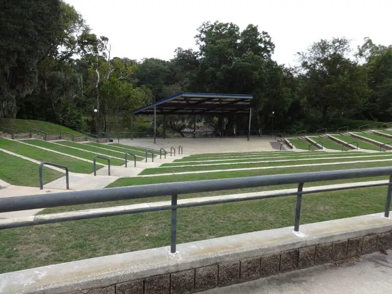 Ampitheater In Veterans Parkc Albany