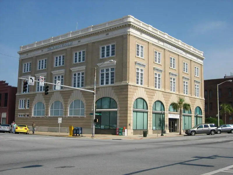 Headquarters Of The Albany Heraldc Albanyc Georgia