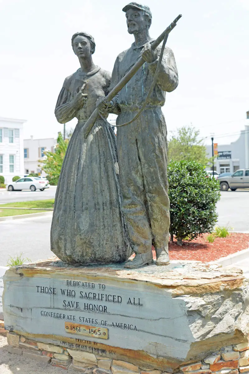 Memorial For Confederate Sacrificesc Baxleyc Gac Us