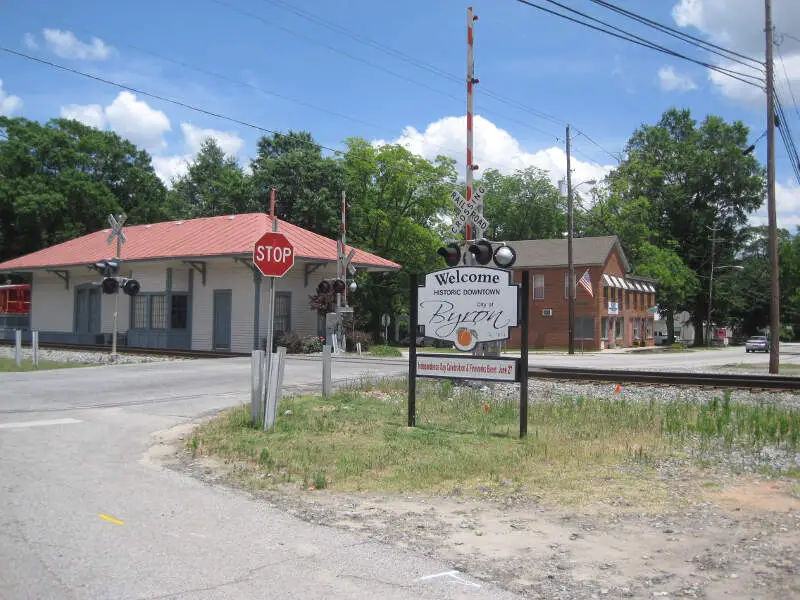 Main Street Byron Ga