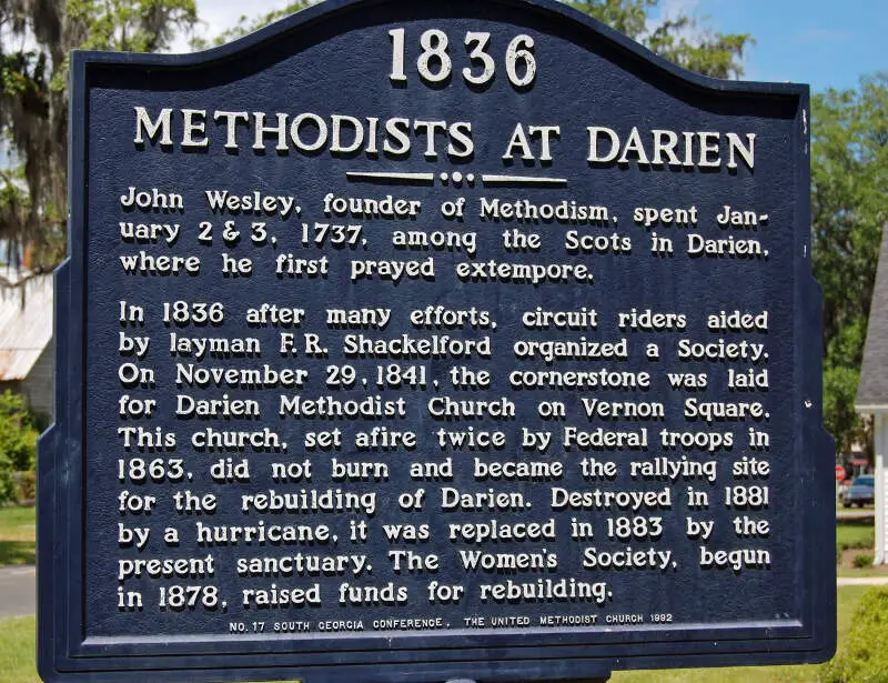 Methodists At Darienc Gac Usac Historical Marker