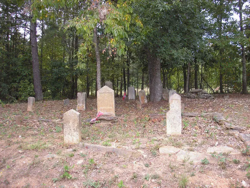 Basket Creek Cemetery  White Section