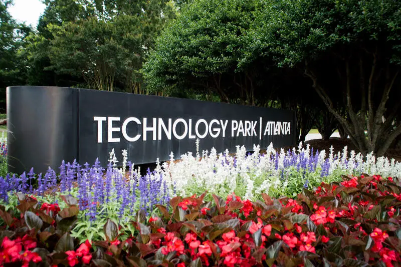 Tech Park Atlanta Entrance