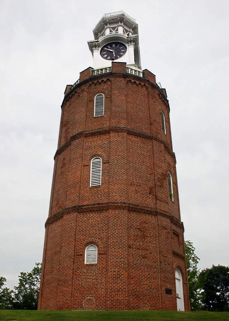 Rome Georgia Historic Clocktower On Neely Hill