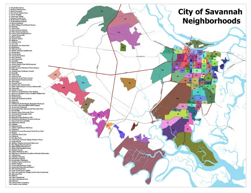 Savannah Neighborhoods