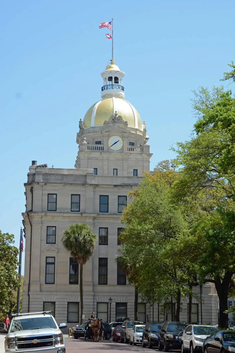 Savannahc Georgiac Us City Hall