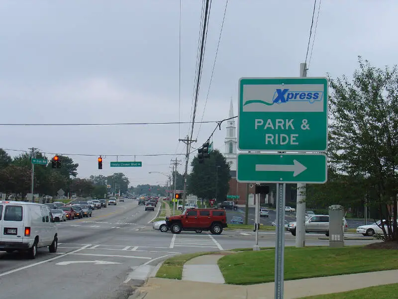 Snellville Xpress Bus Sign