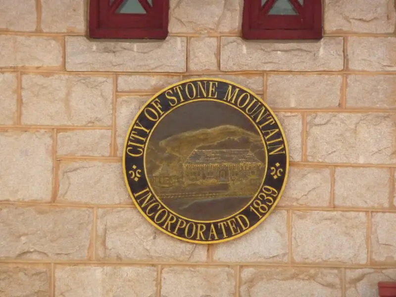 Stone Mountainc Georgia Seal