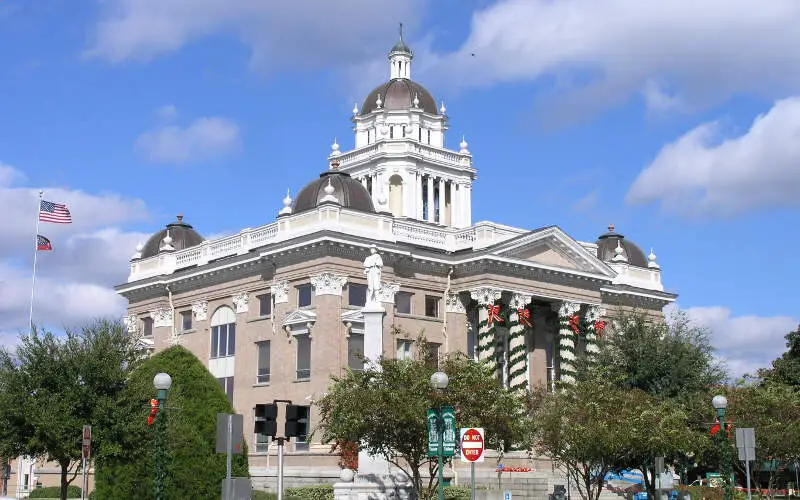 Side View Of Lowndes County Courthouse