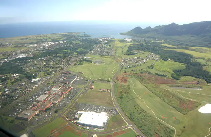 Lihue Hawaii Aerial