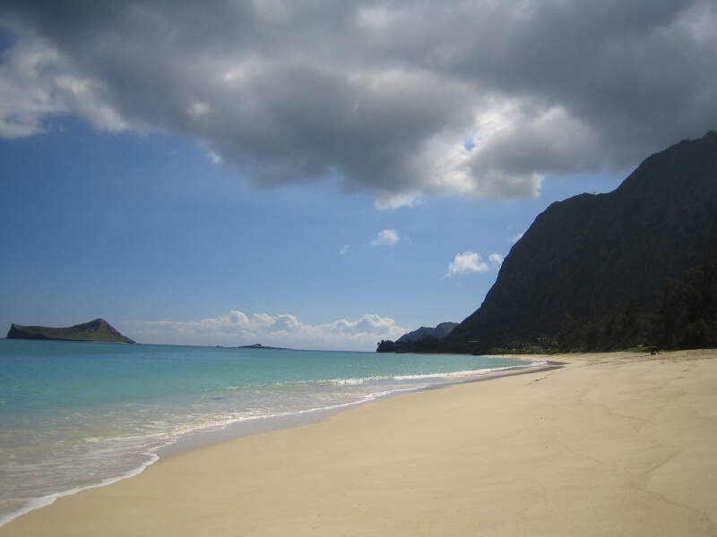 Oahu Windward Side Beach