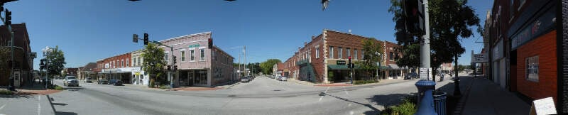 Anamosa Jones Countyc Iowa Panoramic Image By David N