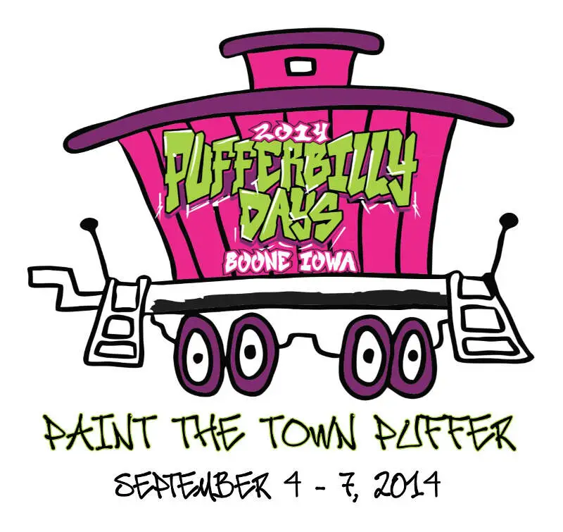 Official Pufferbilly Days Logo Cropped