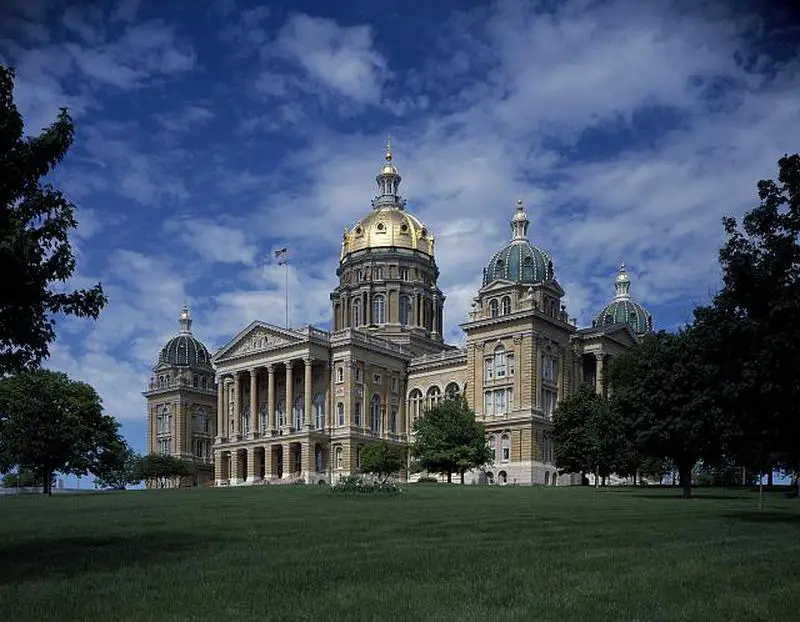 Capitol Building Des Moines Iowa
