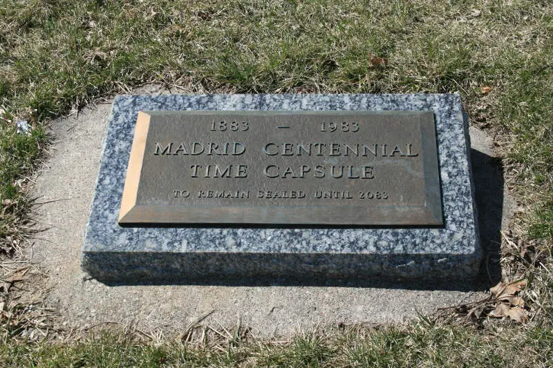 Madrid Iowa  Time Capsule