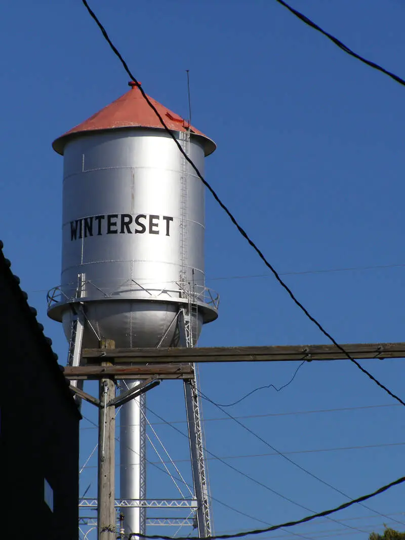 Water Towerc Wintersetc Ia