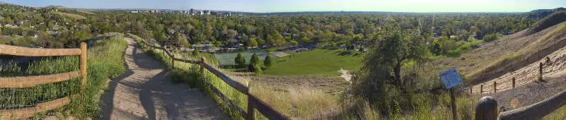 Boise Panorama From Camelsback Park