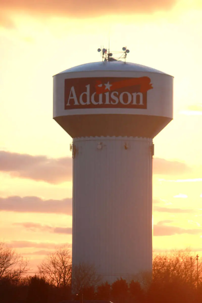 Addisonc Illinois Water Tower