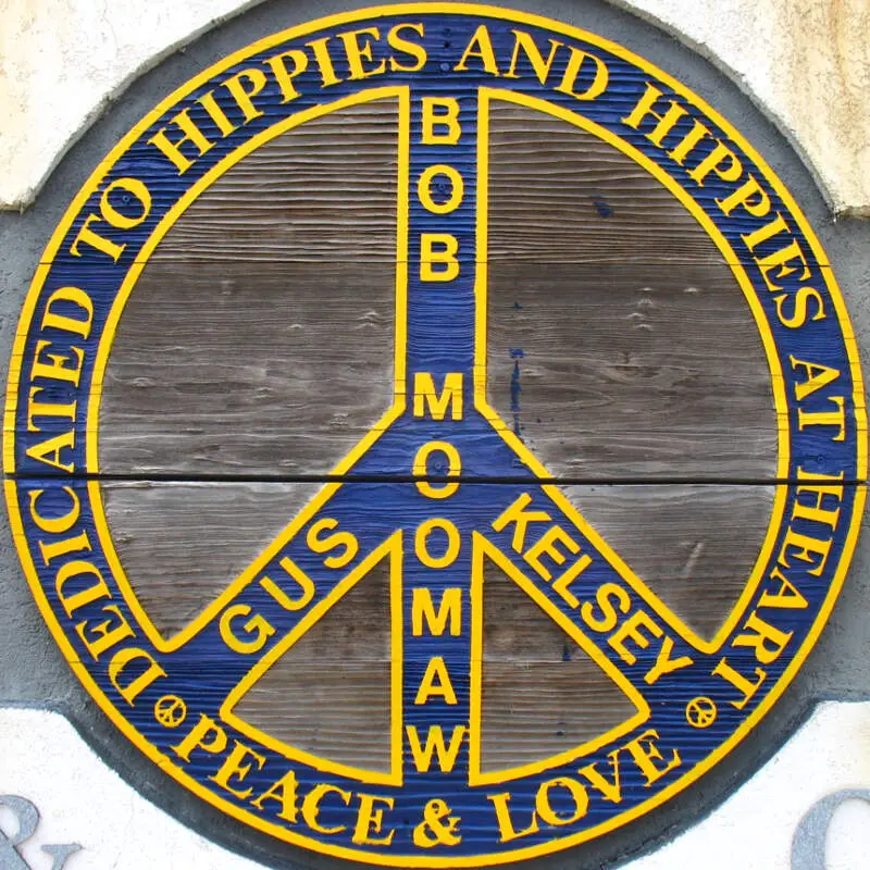 Hippie Memorial Peace Sign