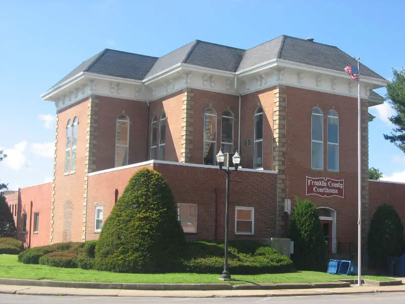 Franklin County Courthouse In Benton