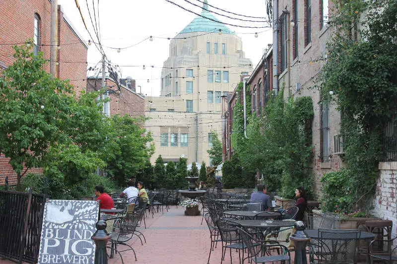 Downtown Champaign Alley