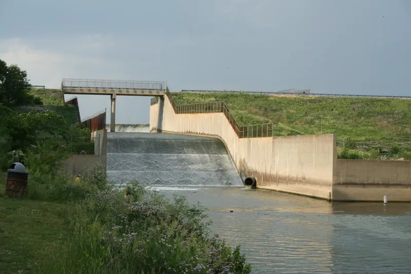 Clinton Lake Spillway