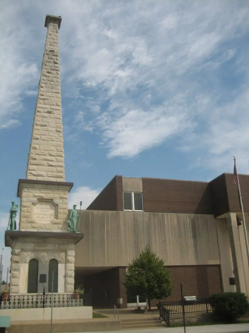 Freeport Il Soldiers Monument