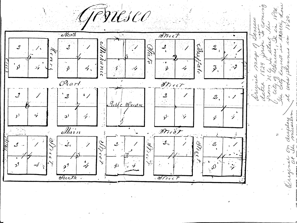 Geneseoc Illinois Town Planc