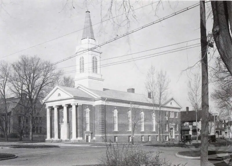 First Congregationalist Church In Geneseo Illinois