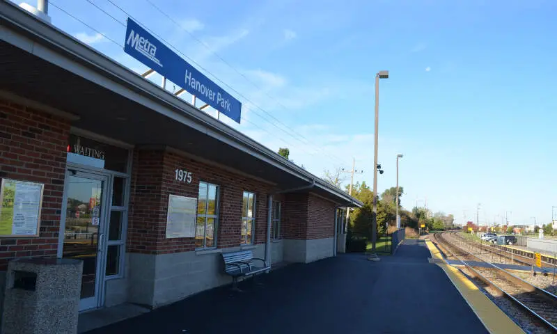 Hanover Park Metra Station