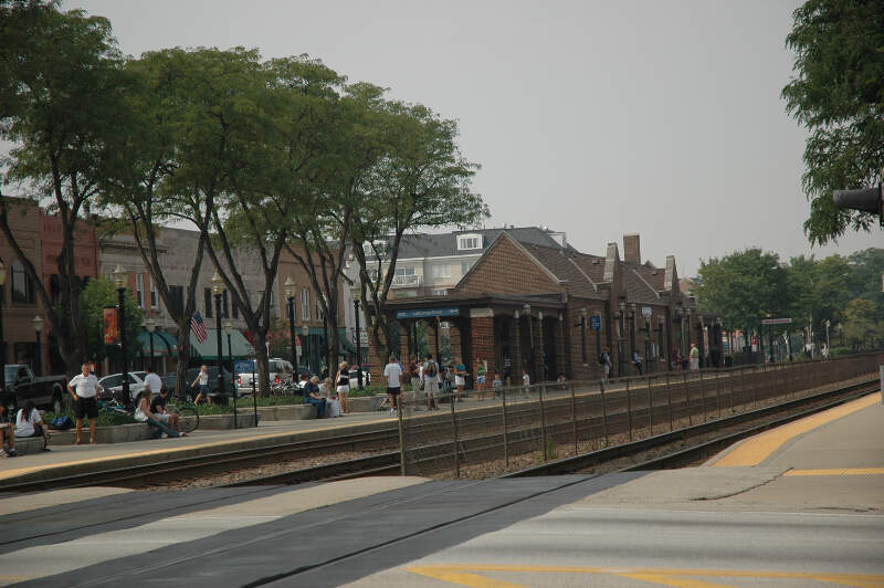 La Grangec Illinois Train Station