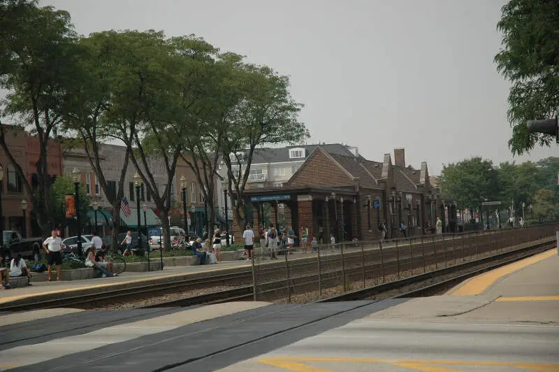 La Grangec Illinois Train Station