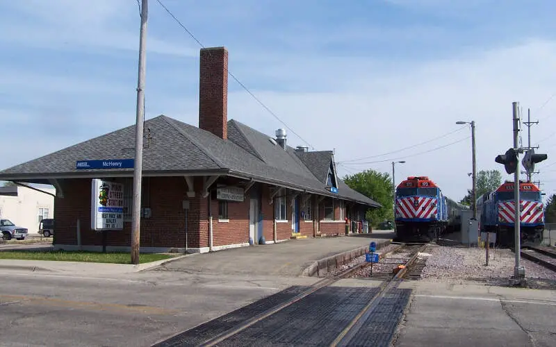 Mchenry Metra Station