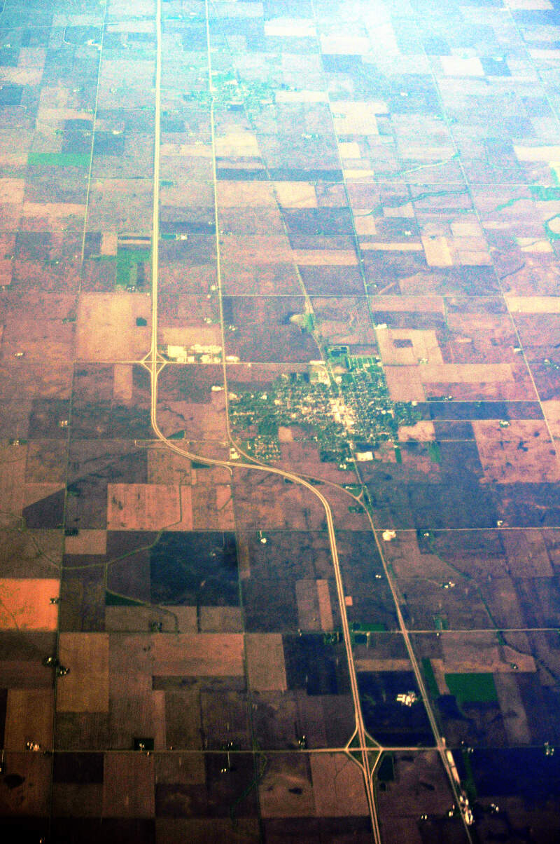Minonkc Illinois Aerial A