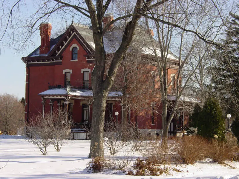 Martin Mitchell Mansion  Naper Settlement  Naperville Illinois