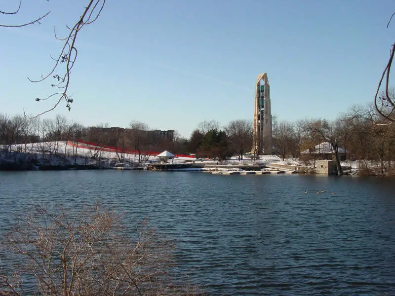 Riverwalk Quarry Moser Tower And Rotary Hill