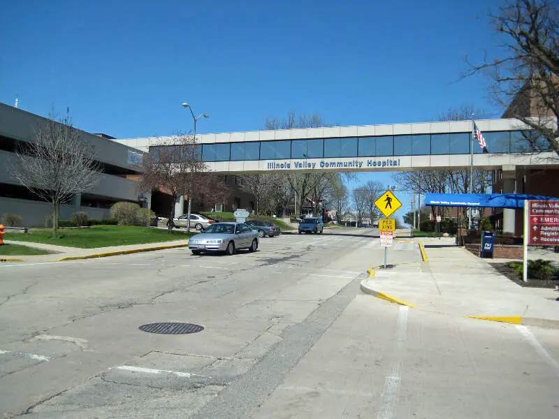 West Street In Peruc Illinois