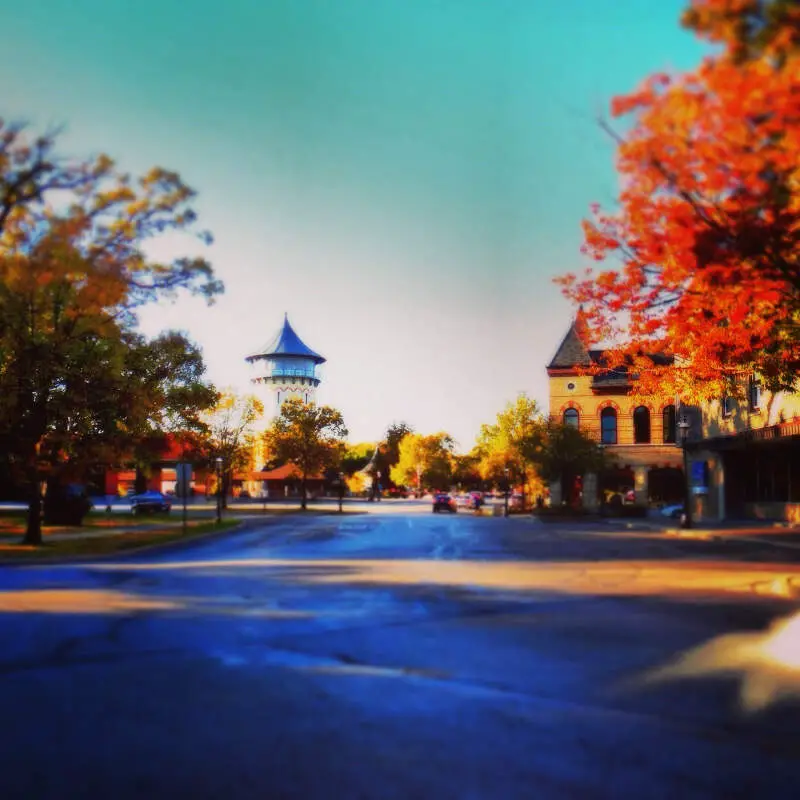 Downtown Riversidec Illinois