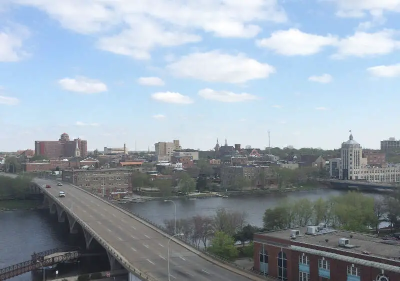 Overview Of Eastern Downtown Rockford