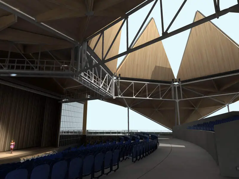 Bengt Sjostrom Theatre Interior Rendering