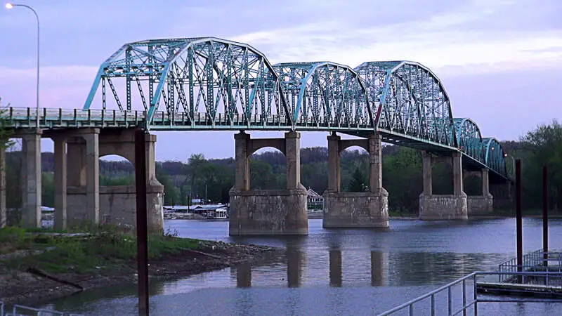 Route Bridge In Spring Valleyc Illinois