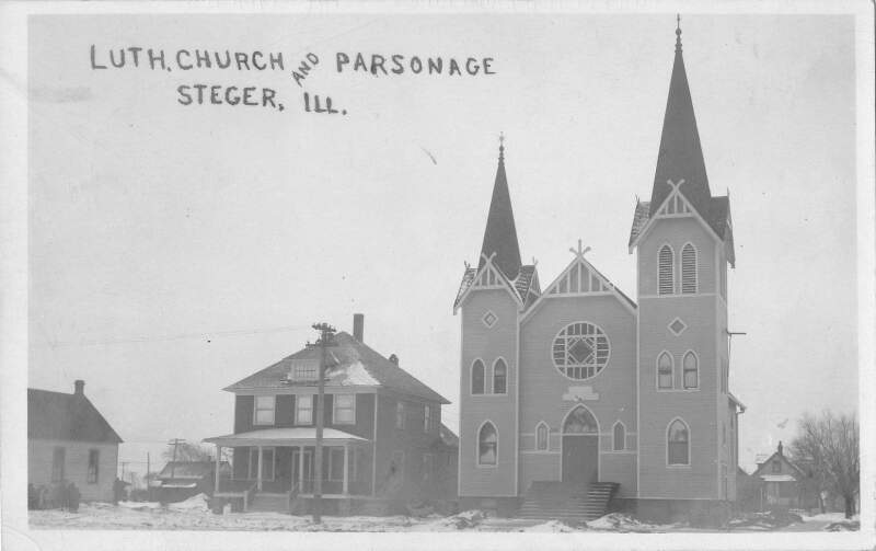 Lutheran Church And Parsonage