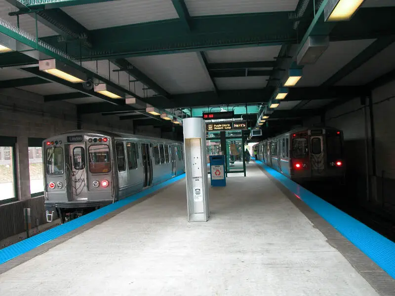 Cta L Linden Ave