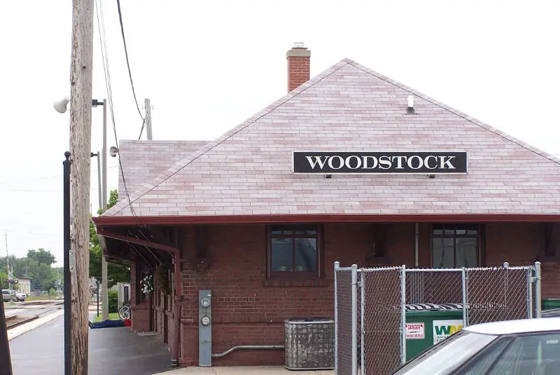 Woodstock Illinois Railroad Station