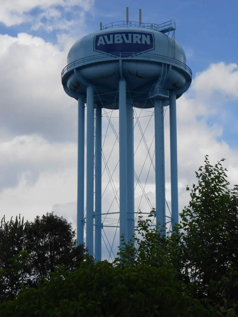 Auburn In Water Tower