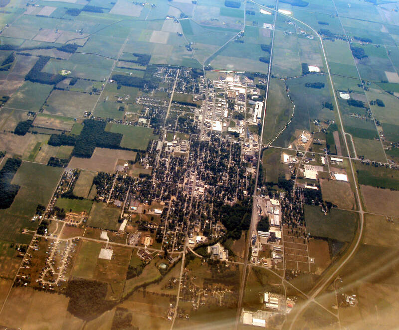 Bremen Indiana From Above