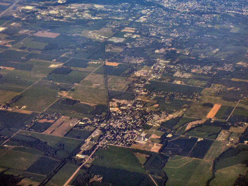 Centerville Indiana From Above