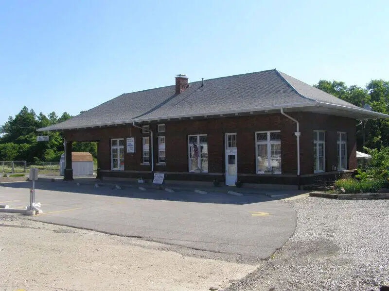 Crawfordsville Train Station Indiana P